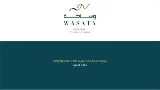 Qatar Stock Exchange Daily Report - July 31, 2024