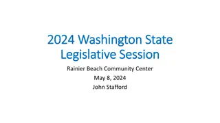 Washington State Legislative Session 2024 Overview