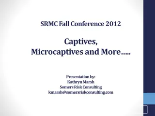 SRMC Fall Conference 2012: Captives & Microcaptives Overview
