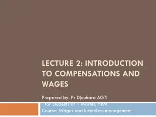 Exploring Compensation and Wages in HRM