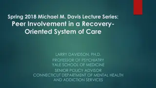 Recovery-Oriented Systems of Care in Mental Health