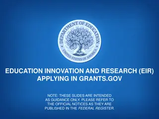 Applying for Education Innovation and Research Grants: A Step-by-Step Guide