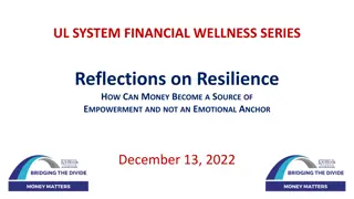 Reflections on Empowering Financial Wellness