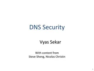Understand DNS Security and Vulnerabilities in Networking Systems