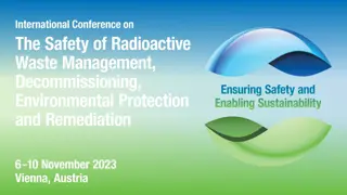 Enabling Safe Cross-Border Radioactive Waste Treatment Facilities and Services for Sustainable Development