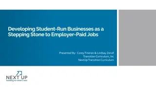 Student-Run Businesses: A Path to Employment Success