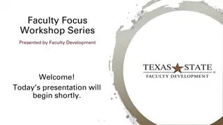 Developing Academic Program Outcomes and Assessment Methods