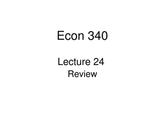 International Economy: Insights from Econ 340 Deardorff Lectures