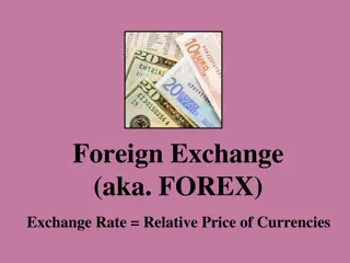 Forex Exchange Rates and Effects on Currencies