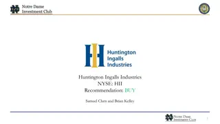Huntington Ingalls Industries Stock Analysis 2021