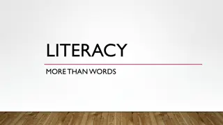 Understanding Literacy in Canada