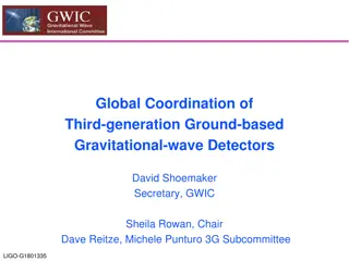 Ground-based Gravitational-wave Detectors Coordination for Next Generation Instruments