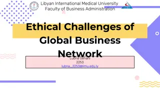 Ethical Challenges of Global Business Network
