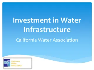 Challenges and Solutions in Water Infrastructure Investment