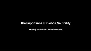 Exploring Carbon Neutrality Solutions for a Greener Future
