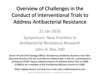 Challenges in Antibacterial Resistance Research