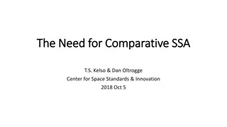 Comparative Analysis in Space Situational Awareness