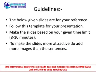 International Conference on Healthcare and Medical Research 2025 in Dubai