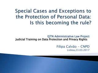 Privacy Rights and Risks of Massive Data Processing