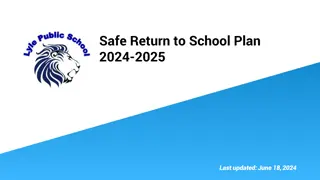 Comprehensive Safe Return to School Plan 2024-2025 | Latest Updates
