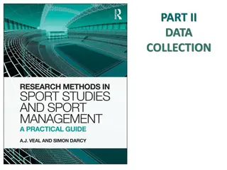 Sport Data Collection and Analysis Methods