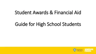 Complete Guide to University Entrance Scholarships and Financial Aid for High School Students