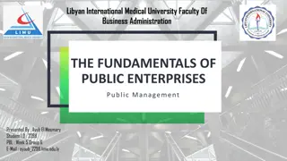 Public Enterprises for Sustainable Development