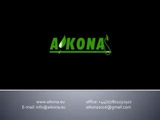European Patent Holder AIKONA Ltd: Innovating in Fuel Production