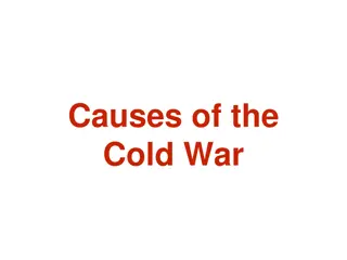 Causes and Events of the Cold War