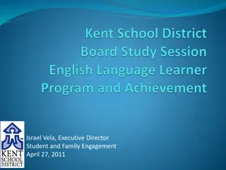 ELL Programs and Demographics in Kent School District