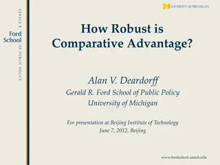 Robustness of Comparative Advantage Theory