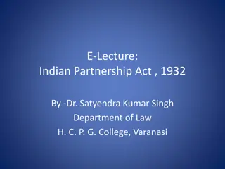 Indian Partnership Act of 1932