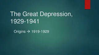 The Great Depression