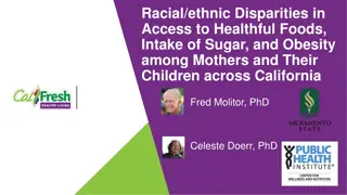 Exploring Racial/Ethnic Disparities in Healthful Food Access and Obesity Among California Mothers and Children