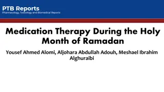 Medication Therapy During the Holy Month of Ramadan: A Study on Switching Oral Drug Therapy