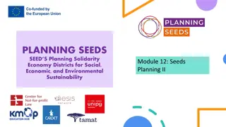 SEEDs Implementation for Solidarity Economy Districts: Action Plan & Strategic Actions