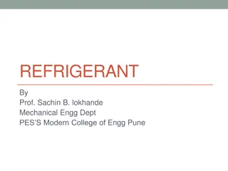 Overview of Refrigerants: Definition, History, and Classification