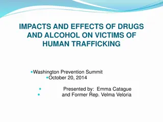 Impacts of Drugs and Alcohol on Human Trafficking Victims in Washington State