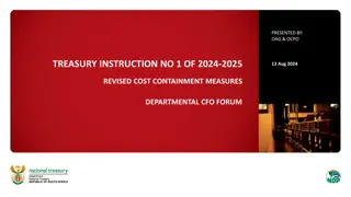 Cost Containment Measures in Government Agencies 2024-2025