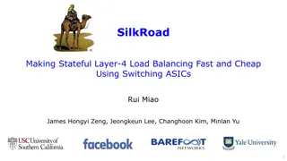 Stateful Layer-4 Load Balancing using Switching ASICs for Improved Efficiency