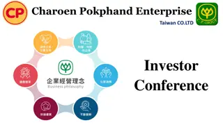 Industrial and Operational Insights on Charoen Pokphand Enterprise Taiwan Investor Conference