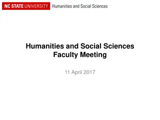 Navigating Budget Challenges at Humanities and Social Sciences Faculty Meeting
