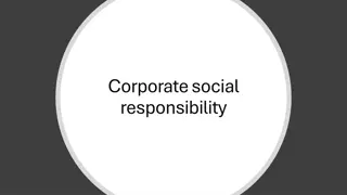 Corporate Social Responsibility in Modern Business