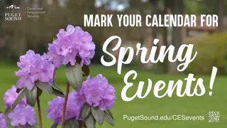 Exciting Career Events at Puget Sound University