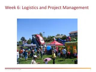 Event Logistics and Project Management Insights