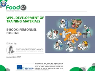 Effective Personnel Hygiene Practices for Food Safety