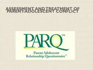 Managing Parent-Adolescent Conflict: Behavioral Family Systems Approach