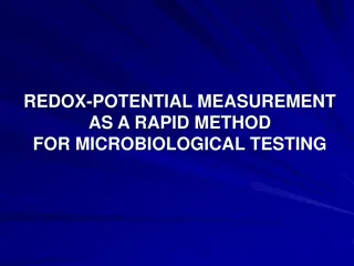 Redox Potential Measurement in Microbiological Testing