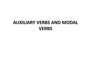 Mastering Auxiliary Verbs and Modal Verbs in French