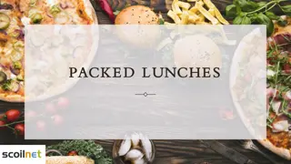 Healthy Packed Lunch Planning Guide